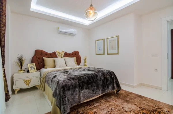 2+1 and 3+1 Spacious and Furnished Properties for Sale in Alanya's Best Region