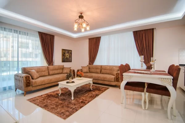 Alanya'nın En İyi Bölgesinde Satılık 2+1 ve 3+1 Ferah ve Eşyalı Daireler