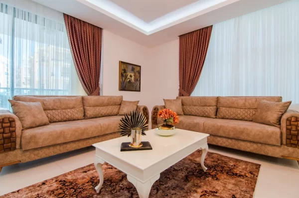 Alanya'nın En İyi Bölgesinde Satılık 2+1 ve 3+1 Ferah ve Eşyalı Daireler