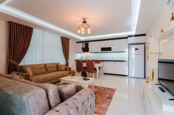 Alanya'nın En İyi Bölgesinde Satılık 2+1 ve 3+1 Ferah ve Eşyalı Daireler