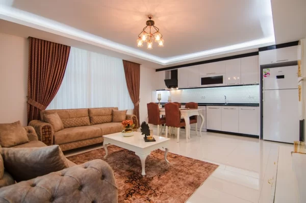 Alanya'nın En İyi Bölgesinde Satılık 2+1 ve 3+1 Ferah ve Eşyalı Daireler
