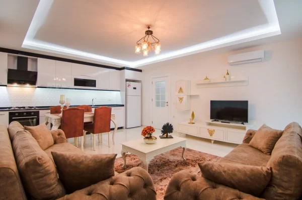 Alanya'nın En İyi Bölgesinde Satılık 2+1 ve 3+1 Ferah ve Eşyalı Daireler