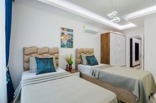 Alanya'nın En İyi Bölgesinde Satılık 2+1 ve 3+1 Ferah ve Eşyalı Daireler