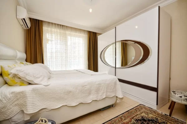 Alanya'da Satılık Ekonomik ve Eşyalı 2+1 Daire