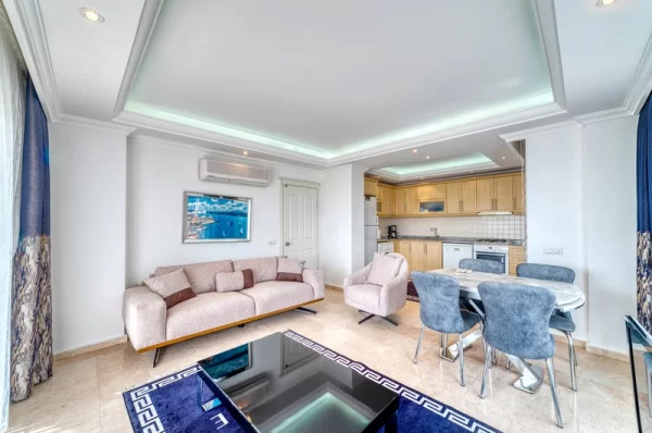 Fully Equipped 2+1 Peacefull and Luxe Apartment for Sale in Alanya