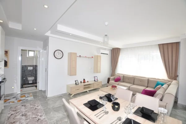 A Piece of Craftsmanship 400 Meters From the Sea, Beyond Luxury 1+1 Apartment
