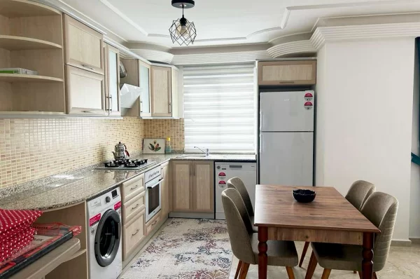 Breathtaking Sea View Two Bedrooms One Livingroom Apartments for Sale in Alanya