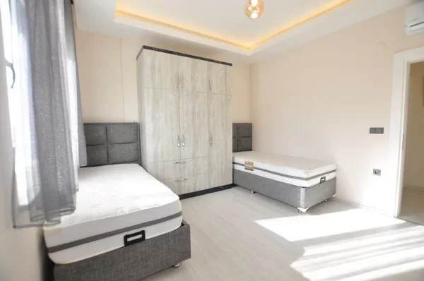 Ready to Move Fully Furnished Three Bedrooms Luxury Apartment for Sale in Alanya
