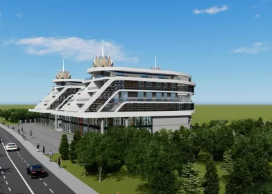 8 Months Easy Payment Option New Commercial Center in Alanya,Oba