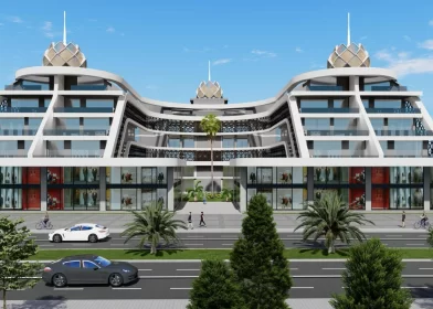 8 Months Easy Payment Option New Commercial Center in Alanya,Oba