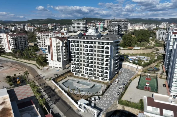2 Types New Brand Proeprties with Apartment and Penthouse Options in Alanya,Avsallar