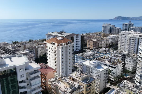 200 Meters to Beach with Easy Payment Method Different Options Properties for Sale in Alanya