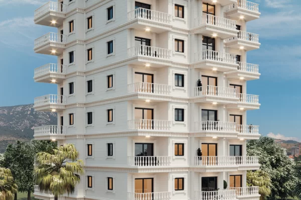 200 Meters to Beach with Easy Payment Method Different Options Properties for Sale in Alanya