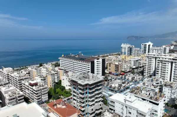 200 Meters to Beach with Easy Payment Method Different Options Properties for Sale in Alanya