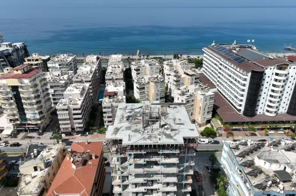 200 Meters to Beach with Easy Payment Method Different Options Properties for Sale in Alanya