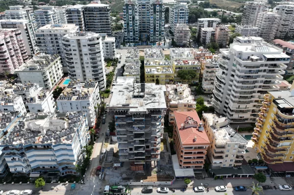 200 Meters to Beach with Easy Payment Method Different Options Properties for Sale in Alanya