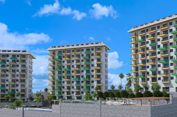 Alanya'da Ayrıcalıklı Yaşam Vahası ve Tek Yatak Odalı Satılık Gayrimenkul