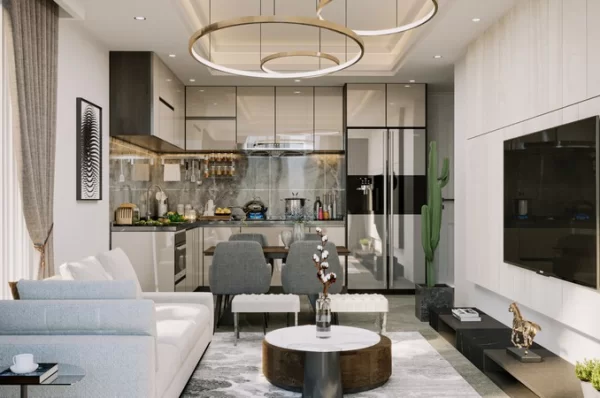 Muhteşem Manzaralar ve Çağdaş 1+1 Daireler ve 2+1 Penthouselar