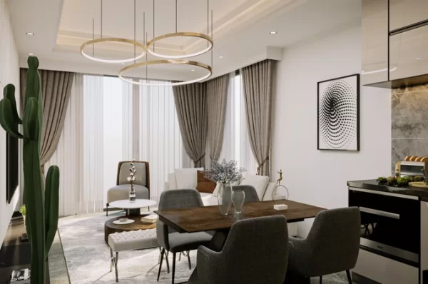 Muhteşem Manzaralar ve Çağdaş 1+1 Daireler ve 2+1 Penthouselar