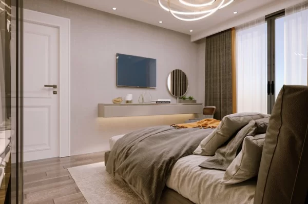 Muhteşem Manzaralar ve Çağdaş 1+1 Daireler ve 2+1 Penthouselar