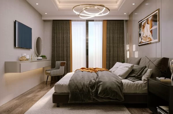 Muhteşem Manzaralar ve Çağdaş 1+1 Daireler ve 2+1 Penthouselar