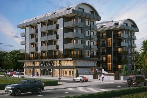 Muhteşem Manzaralar ve Çağdaş 1+1 Daireler ve 2+1 Penthouselar