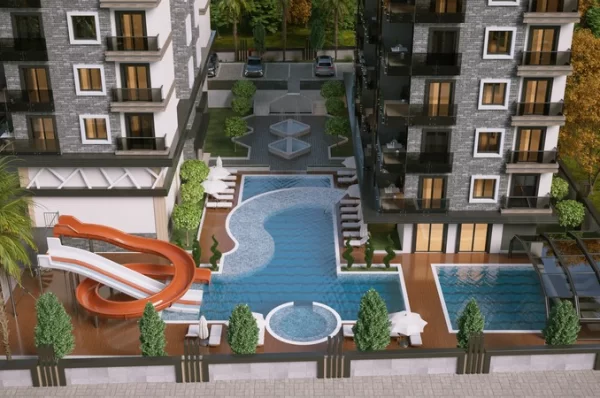 Muhteşem Manzaralar ve Çağdaş 1+1 Daireler ve 2+1 Penthouselar