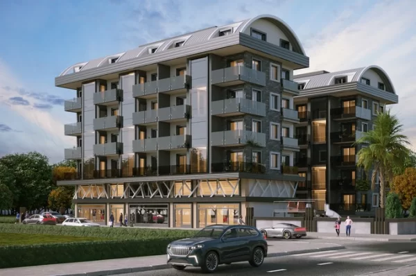 Muhteşem Manzaralar ve Çağdaş 1+1 Daireler ve 2+1 Penthouselar