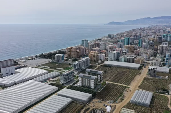 Muhteşem Manzaralar ve Çağdaş 1+1 Daireler ve 2+1 Penthouselar