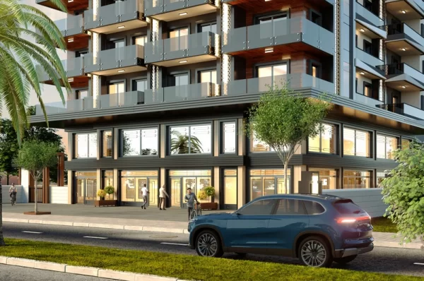 Just 100 Meters to Sea Newly Apartments and Penthouses for Sale in Alanya
