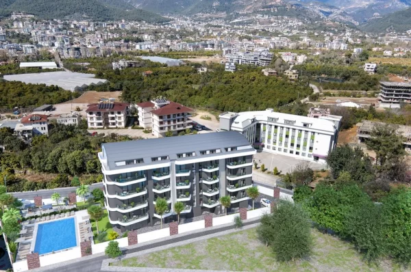 Alanya'da Satılık Büyüleyici 1+1 Daireler ve 2+1 Dubleksler