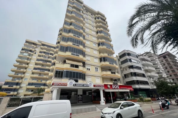 Just 100 Meters to Sea 2+1 Fully Furnished Apartment for Sale in Alanya