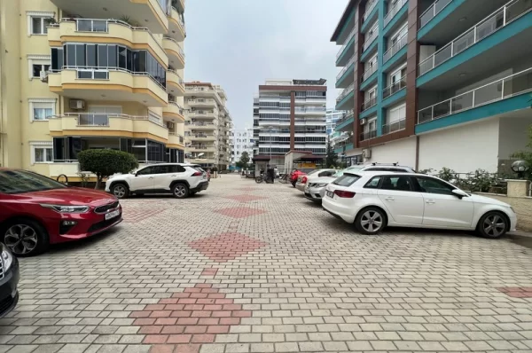Just 100 Meters to Sea 2+1 Fully Furnished Apartment for Sale in Alanya