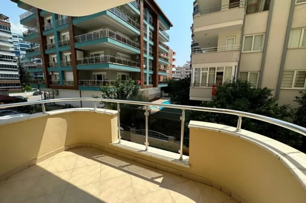 Just 100 Meters to Sea 2+1 Fully Furnished Apartment for Sale in Alanya
