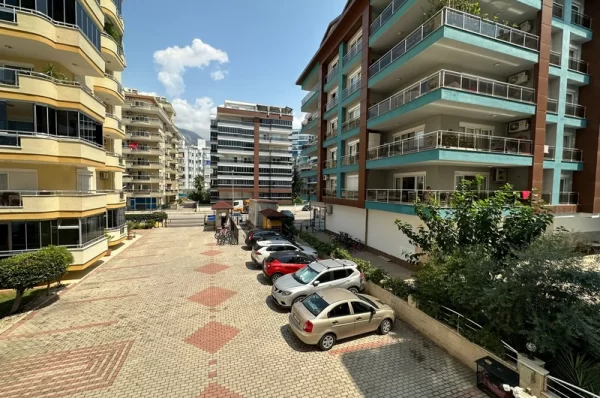 Just 100 Meters to Sea 2+1 Fully Furnished Apartment for Sale in Alanya