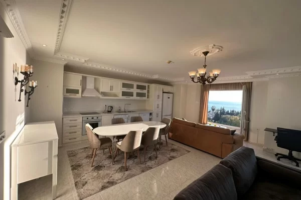 Sea View Extraordinary Luxurious Piece 2+1 Property for Sale in Alanya