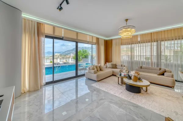 Luxury Villa in Kargicak Alanya with Turkish Citizenship Eligibility