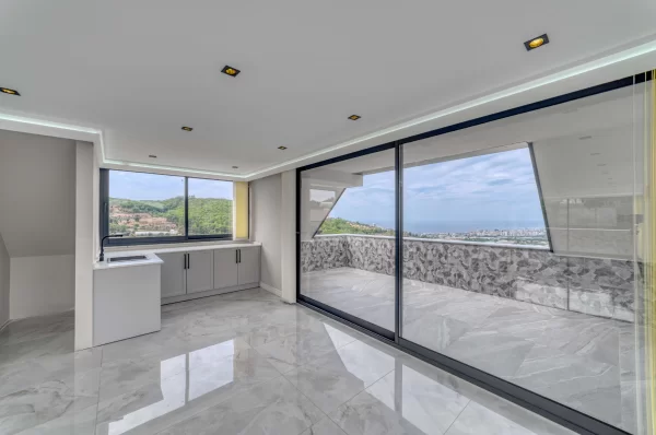 Luxury Villa in Kargicak Alanya with Turkish Citizenship Eligibility