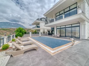 Luxury Villa in Kargicak Alanya with Turkish Citizenship Eligibility