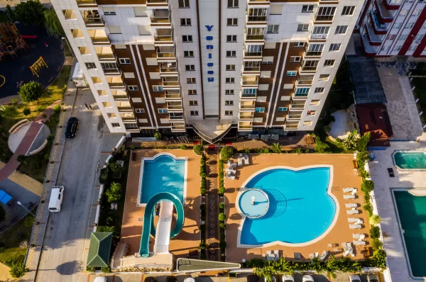 Luxury 1 Bedroom Apartment in Mahmutlar Alanya with Sea View