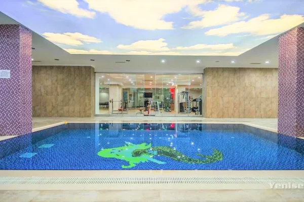 Luxury 1 Bedroom Apartment in Mahmutlar Alanya with Sea View