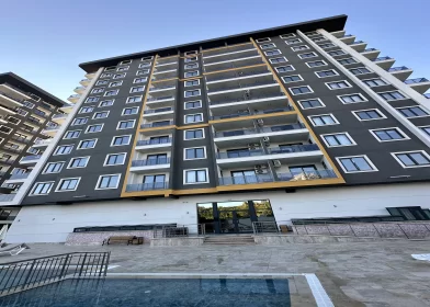 Mahmutlar Alanya'da Merkezi Konumda 1+1 Daire