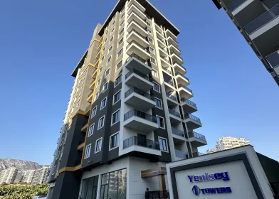 Mahmutlar Alanya'da Merkezi Konumda 1+1 Daire