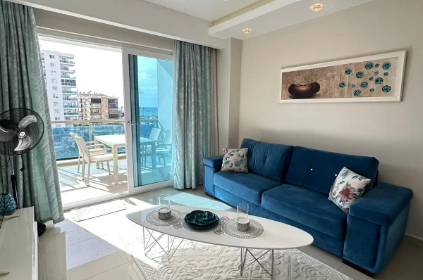 Mahmutlar Alanya'da 1+1 Daire Satılık