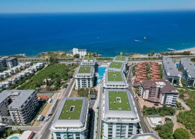 Modern Apartment in Kargicak Alanya with Pool Access