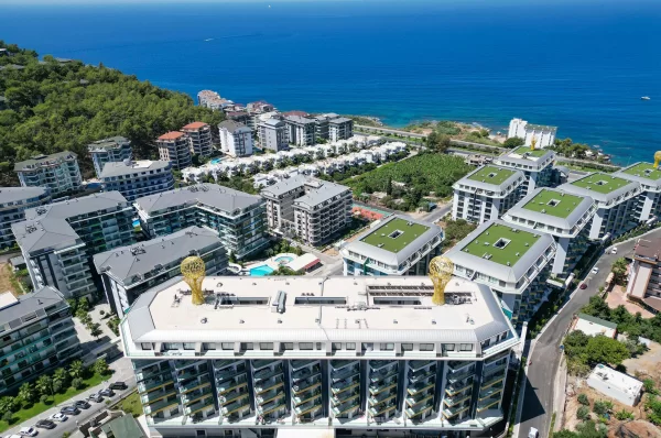 Modern Apartment in Kargicak Alanya with Pool Access