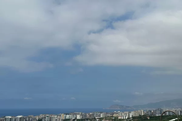 Элитная квартира с четырьмя спальнями в Каргыджаке, Аланья