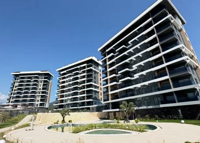 Kestel Alanya'da 1+1 Modern Daireler
